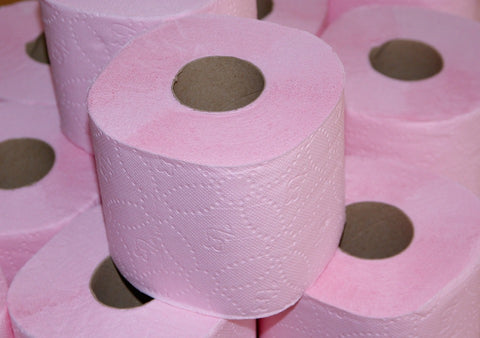 Pink Toilet Paper